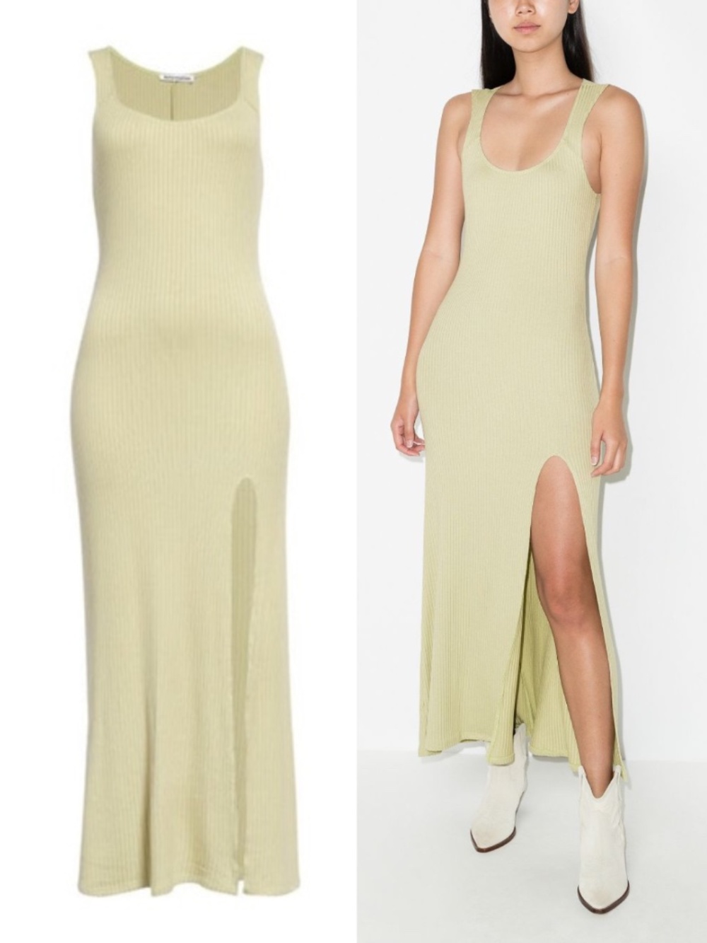 NEW Reformation Bliss Dress Limon XL